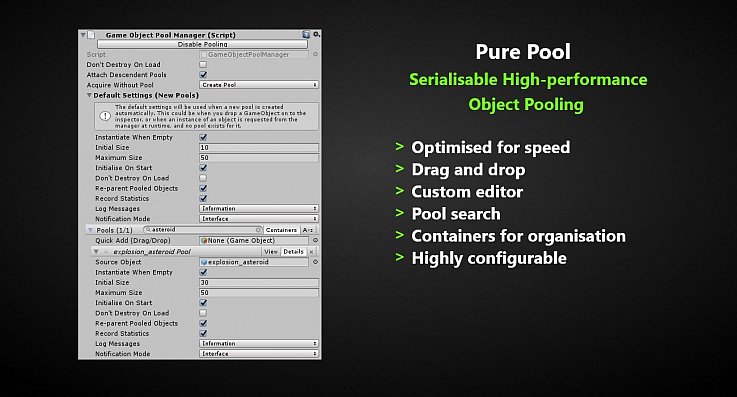 Umbrace - Pure Pool - Professional Object Pooling for Unity Software